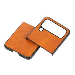 Kryty na mobil | Kryt Comfort Case hnedý – Samsung Galaxy Z Flip 4 | Kryty na mobil