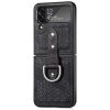 Kryty na mobil | Kryt Net Embossing case hnedý – Samsung Galaxy Z Flip 4 | Kryty na mobil