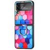 Kryty na mobil | Kryt GKK Litchi texture case čierna textúra – Samsung Galaxy Z Flip 4 | Kryty na mobil
