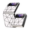 Kryty na mobil | Kryt Pattern Case Zelená pavučina – Samsung Galaxy Z Flip 4 | Kryty na mobil