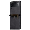 Kryty na mobil | Kryt Retro Leather modrý – Samsung Galaxy Z Flip 4 | Kryty na mobil