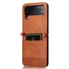 Kryty na mobil | Kryt Pattern Case Biela pavučina – Samsung Galaxy Z Flip 4 | Kryty na mobil