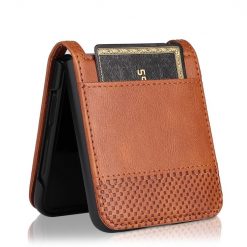 Kryt Retro Leather hnedý – Samsung Galaxy Z Flip 4 | Kryty na mobil Kryty na mobil | Kryt Retro Leather hnedý – Samsung Galaxy Z Flip 4 | Kryty na mobil