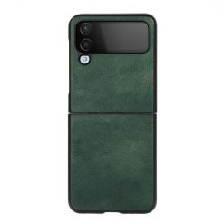 Kryty na mobil | Kryt Shockproof Litchi Texture zelený – Samsung Galaxy Z Flip 4 | Kryty na mobil