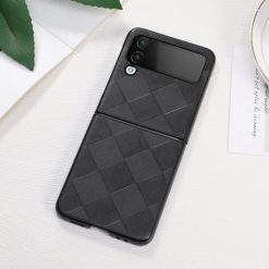 Kryt Weave Case čierny – Samsung Galaxy Z Flip 4 | Kryty na mobil Kryty na mobil | Kryt Weave Case čierny – Samsung Galaxy Z Flip 4 | Kryty na mobil