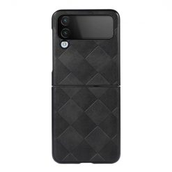 Kryty na mobil | Kryt Weave Case čierny – Samsung Galaxy Z Flip 4 | Kryty na mobil