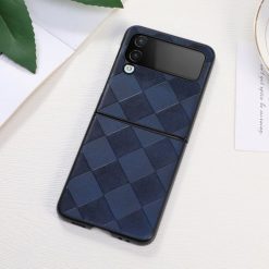 Kryt Weave Case modrý – Samsung Galaxy Z Flip 4 | Kryty na mobil Kryty na mobil | Kryt Weave Case modrý – Samsung Galaxy Z Flip 4 | Kryty na mobil