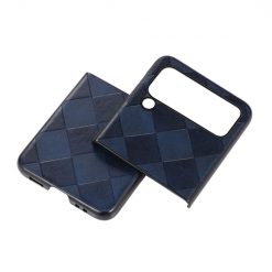 Kryt Weave Case modrý – Samsung Galaxy Z Flip 4 | Kryty na mobil Kryty na mobil | Kryt Weave Case modrý – Samsung Galaxy Z Flip 4 | Kryty na mobil