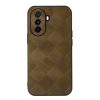 Kryty na mobil | Kryt Weave Case hnedý – Huawei Nova Y70 | Kryty na mobil