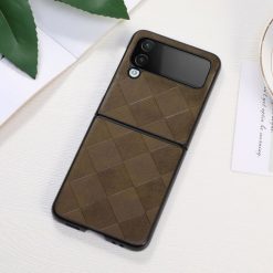 Kryty na mobil | Kryt Weave Case zelený – Samsung Galaxy Z Flip 4 | Kryty na mobil