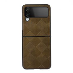 Kryty na mobil | Kryt Weave Case zelený – Samsung Galaxy Z Flip 4 | Kryty na mobil