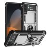 Kryty na mobil | Odolný Kryt Ring Armor case čierny – Samsung Galaxy Z Flip 4 | Kryty na mobil