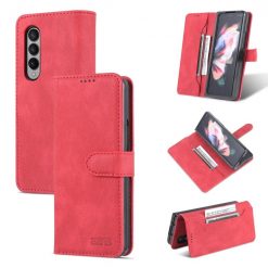Peňaženkové puzdro AZNS Dream červené – Samsung Galaxy Z Fold 4 | Kryty na mobil Kryty na mobil | Peňaženkové puzdro AZNS Dream červené – Samsung Galaxy Z Fold 4 | Kryty na mobil