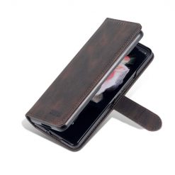 Peňaženkové puzdro AZNS Dream hnedé – Samsung Galaxy Z Fold 4 | Kryty na mobil Kryty na mobil | Peňaženkové puzdro AZNS Dream hnedé – Samsung Galaxy Z Fold 4 | Kryty na mobil