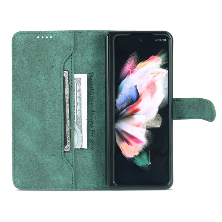 Peňaženkové puzdro AZNS Dream zelené – Samsung Galaxy Z Fold 4 | Kryty na mobil Kryty na mobil | Peňaženkové puzdro AZNS Dream zelené – Samsung Galaxy Z Fold 4 | Kryty na mobil