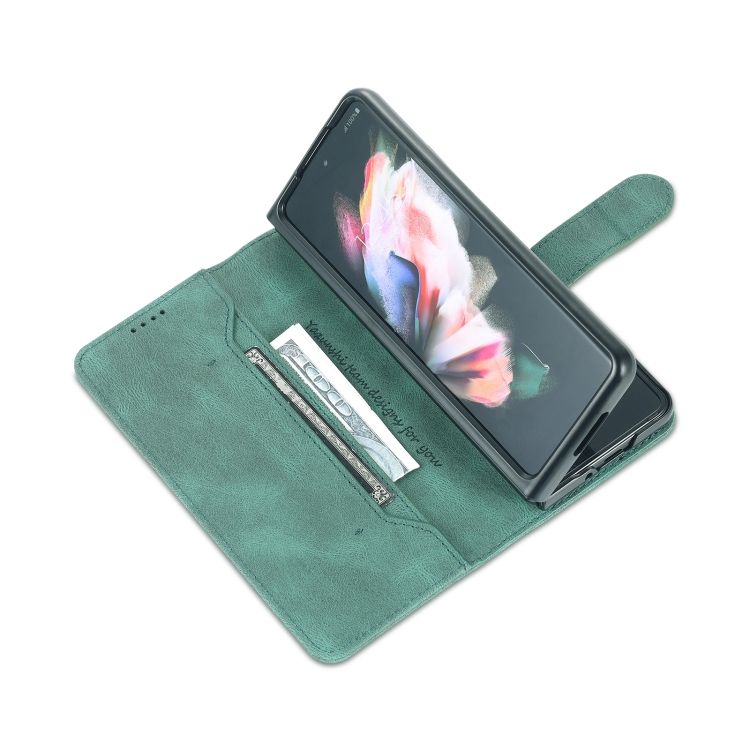 Peňaženkové puzdro AZNS Dream zelené – Samsung Galaxy Z Fold 4 | Kryty na mobil Kryty na mobil | Peňaženkové puzdro AZNS Dream zelené – Samsung Galaxy Z Fold 4 | Kryty na mobil