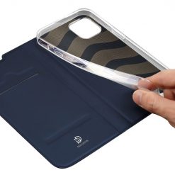 Kryty na mobil | Peňaženkové puzdro Dux Ducis Skin Pro modré – Apple iPhone 14 Plus | Kryty na mobil