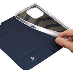Kryty na mobil | Peňaženkové puzdro Dux Ducis Skin Pro modré – Apple iPhone 14 Pro Max | Kryty na mobil
