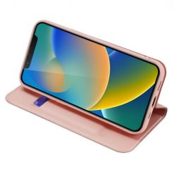 Kryty na mobil | Peňaženkové puzdro Dux Ducis Skin Pro ružové – Apple iPhone 14 | Kryty na mobil