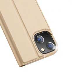 Peňaženkové puzdro Dux Ducis Skin Pro zlaté – Apple iPhone 14 | Kryty na mobil Kryty na mobil | Peňaženkové puzdro Dux Ducis Skin Pro zlaté – Apple iPhone 14 | Kryty na mobil