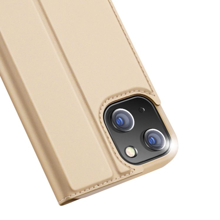 Peňaženkové puzdro Dux Ducis Skin Pro zlaté – Apple iPhone 14 | Kryty na mobil Kryty na mobil | Peňaženkové puzdro Dux Ducis Skin Pro zlaté – Apple iPhone 14 | Kryty na mobil