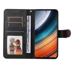 Kryty na mobil | Peňaženkové puzdro Solid čierne – Xiaomi Poco F4 | Kryty na mobil