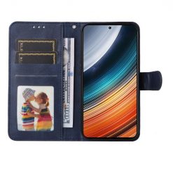 Kryty na mobil | Peňaženkové puzdro Solid modré – Xiaomi Poco F4 | Kryty na mobil