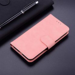 Kryty na mobil | Peňaženkové puzdro Solid ružové – Realme Narzo 50 5G | Kryty na mobil