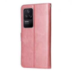 Peňaženkové puzdro Solid ružové – Xiaomi Poco F4 | Kryty na mobil Kryty na mobil | Peňaženkové puzdro Solid ružové – Xiaomi Poco F4 | Kryty na mobil