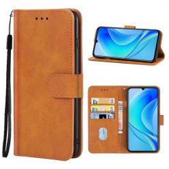 Kryty na mobil | Peňaženkové puzdro Splendid case hnedé – Huawei Nova Y70 | Kryty na mobil