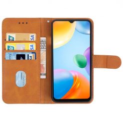 Kryty na mobil | Peňaženkové puzdro Splendid case hnedé – Xiaomi Poco C40 | Kryty na mobil