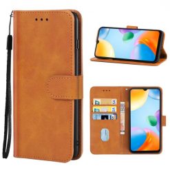 Kryty na mobil | Peňaženkové puzdro Splendid case hnedé – Xiaomi Poco C40 | Kryty na mobil