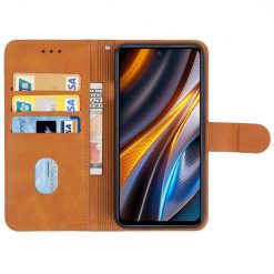 Kryty na mobil | Peňaženkové puzdro Splendid case hnedé – Xiaomi Poco X4 GT | Kryty na mobil