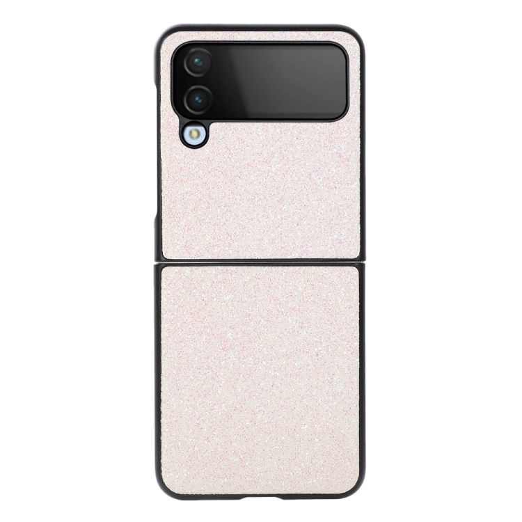 Ligotavý kryt Glitter Case biely – Samsung Galaxy Z Flip 4 | Kryty na mobil Kryty na mobil | Ligotavý kryt Glitter Case biely – Samsung Galaxy Z Flip 4 | Kryty na mobil
