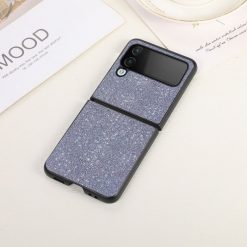 Kryty na mobil | Ligotavý kryt Glitter Case čierny – Samsung Galaxy Z Flip 4 | Kryty na mobil