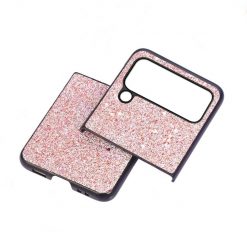 Kryty na mobil | Ligotavý kryt Glitter Case ružový – Samsung Galaxy Z Flip 4 | Kryty na mobil