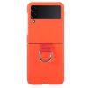 Kryty na mobil | Plastový kryt Keychain case žltý – Samsung Galaxy Z Flip 4 | Kryty na mobil