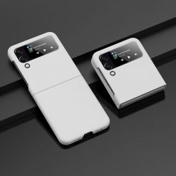 Plastový kryt Magic Color Case biely – Samsung Galaxy Z Flip 4