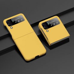 Plastový kryt Magic Color Case žltý – Samsung Galaxy Z Flip 4