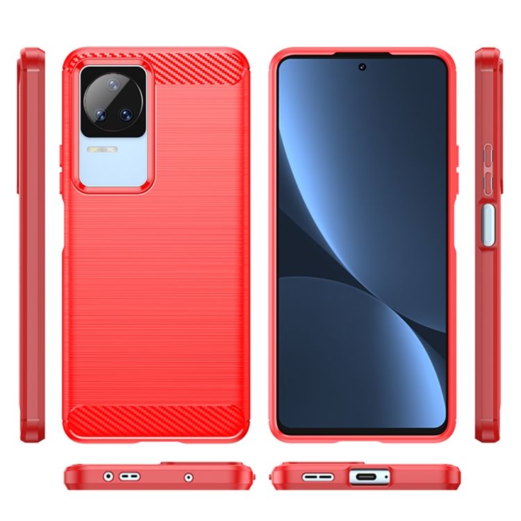 Zadný kryt Carbon červený – Xiaomi Poco F4 | Kryty na mobil Kryty na mobil | Zadný kryt Carbon červený – Xiaomi Poco F4 | Kryty na mobil