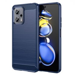 Zadný kryt Carbon modrý – Xiaomi Poco X4 GT