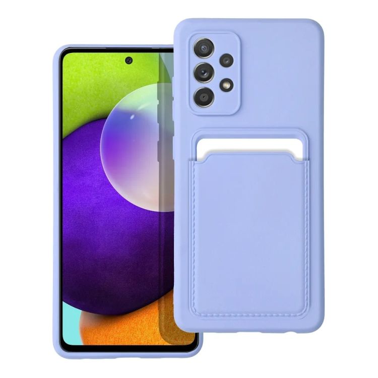Zadný kryt Card Case fialový – Samsung Galaxy A53 5G | Kryty na mobil Kryty na mobil | Zadný kryt Card Case fialový – Samsung Galaxy A53 5G | Kryty na mobil