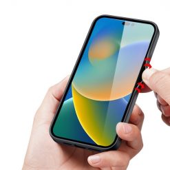 Kryty na mobil | Zadný kryt Dux Ducis Fino červený – Apple iPhone 14 Pro | Kryty na mobil