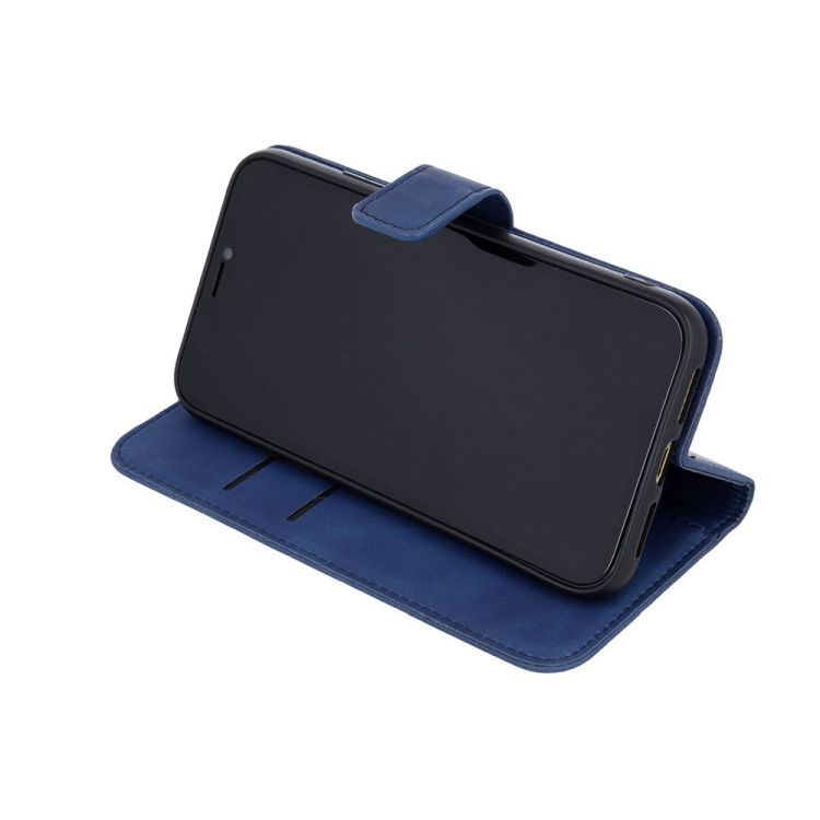Knižkové puzdro Smart Velvet modré – Apple iPhone 14 Pro | Kryty na mobil Kryty na mobil | Knižkové puzdro Smart Velvet modré – Apple iPhone 14 Pro | Kryty na mobil