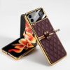 Kryty na mobil | Kryt GKK Fashion Case bledozelený – Samsung Galaxy Z Flip 4 | Kryty na mobil