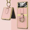 Kryty na mobil | Kryt Rhombus čierny – Samsung Galaxy Z Flip 4 | Kryty na mobil