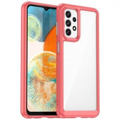 Ochranný kryt Colorful Acrylic case červený – Samsung Galaxy A23 5G