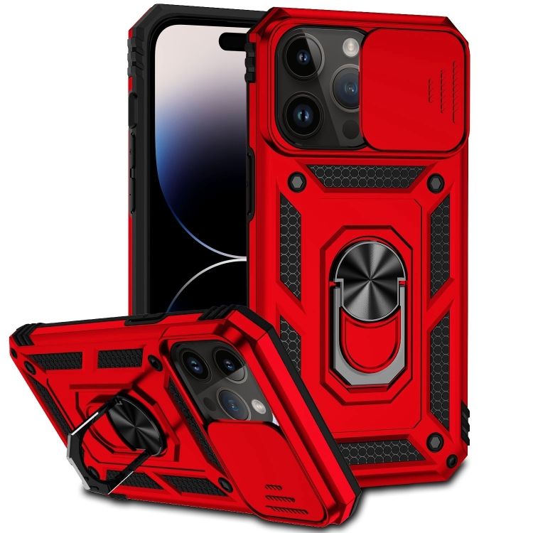 Odolný kryt CamCover Armor červený – Apple iPhone 14 Pro | Kryty na mobil Kryty na mobil | Odolný kryt CamCover Armor červený – Apple iPhone 14 Pro | Kryty na mobil
