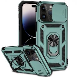 Odolný kryt CamCover Armor zelený – Apple iPhone 14 Pro Max