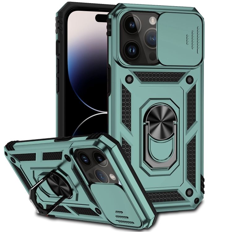Odolný kryt CamCover Armor zelený – Apple iPhone 14 Pro | Kryty na mobil Kryty na mobil | Odolný kryt CamCover Armor zelený – Apple iPhone 14 Pro | Kryty na mobil